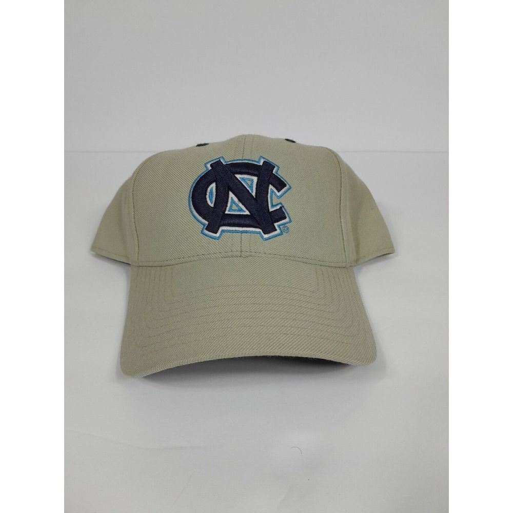Vintage‎ Y2k North Carolina Tar Heels Twins Enterprise Hat Fitted Sz 7 3/8 Khaki